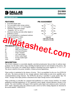 DS1809U-010+型号图片