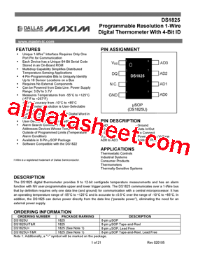 DS1825U+型号图片