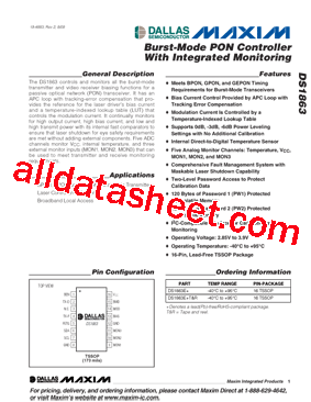 DS1863E+TR型号图片