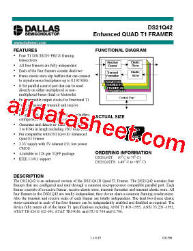 DS21Q42TN型号图片