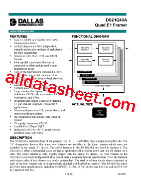 DS21Q43A型号图片