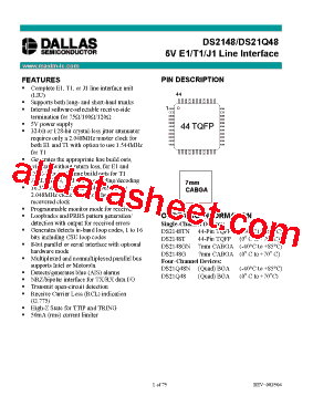 DS21Q48N型号图片