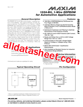 DS2431-A1型号图片