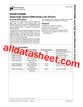 DS26F31MJ-QMLV型号图片