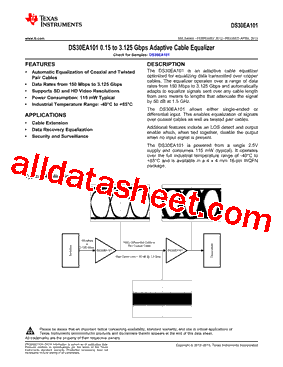 DS30EA101SQX型号图片