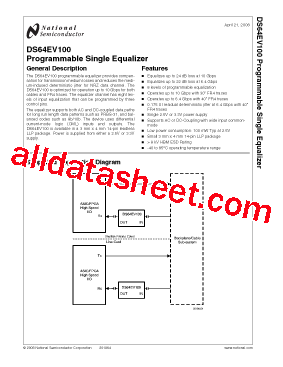 DS64EV100SD型号图片