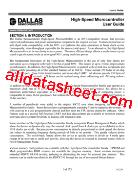 DS80C323-KCG型号图片