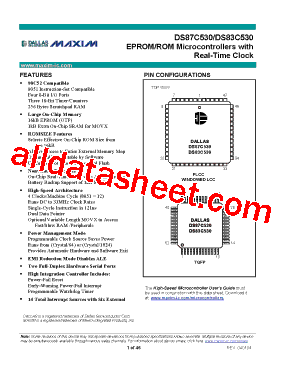 DS83C530-ENL型号图片