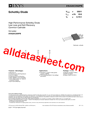 DSA20C200PB型号图片