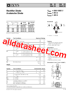 DSAI35-16A型号图片