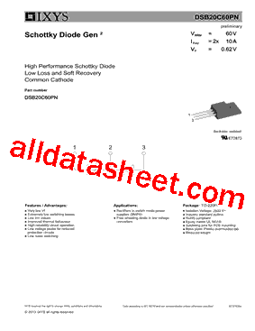 DSB20C60PN型号图片