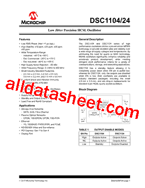 DSC1104AI5T型号图片