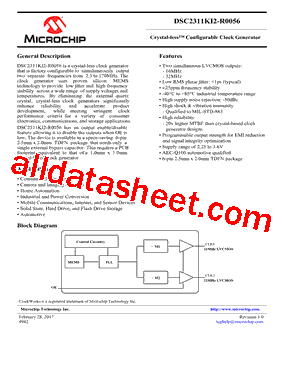 DSC2311KI2-R0056T型号图片