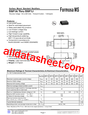 DSF1A型号图片