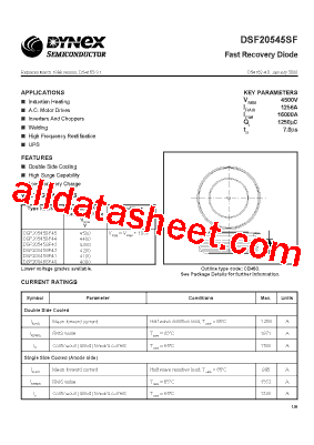 DSF20545SF41型号图片