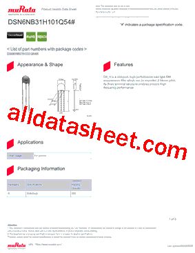 DSN6NB31H101Q54型号图片
