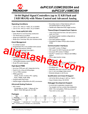 DSPIC33FJMC202EMM型号图片