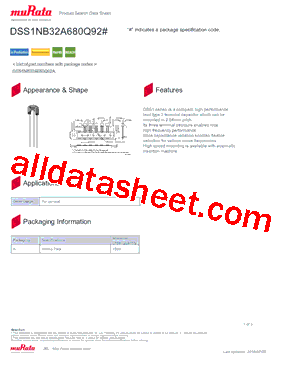 DSS1NB32A680Q92型号图片