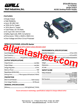 DTA-050A-1Y08D0型号图片