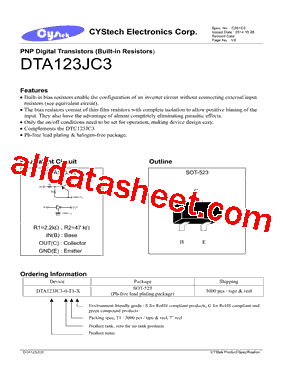 DTA123JC3型号图片