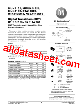 DTA143EM3T5G型号图片