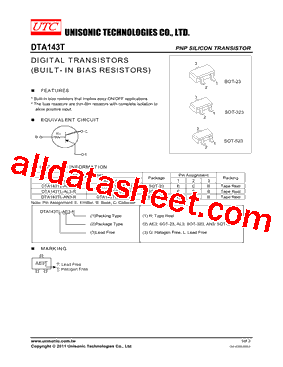 DTA143TG-AE3-R型号图片