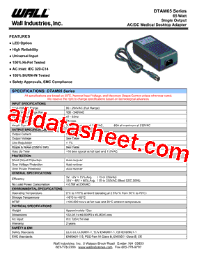 DTAM065A1Y24X型号图片