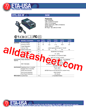 DTB50-8SX-W型号图片