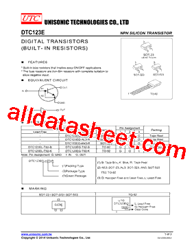 DTC123EG-AE3-R型号图片