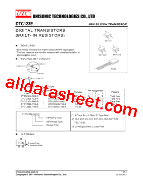 DTC123EG-AN3-R型号图片