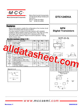 DTC124EKAT146型号图片