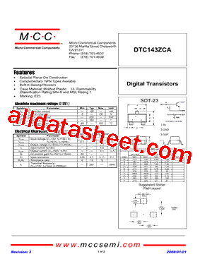 DTC143ZCA-TP型号图片