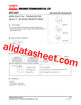 DTC144TL-AE3-R型号图片