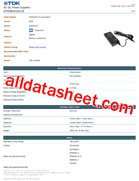 DTM36CN135-C8型号图片