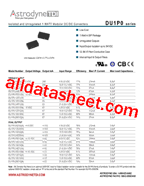 DU1P0-24D12型号图片