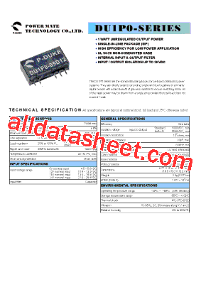 DU1P0-24S12型号图片