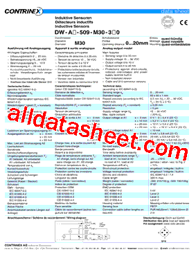 DW-AD-509-M30-390型号图片