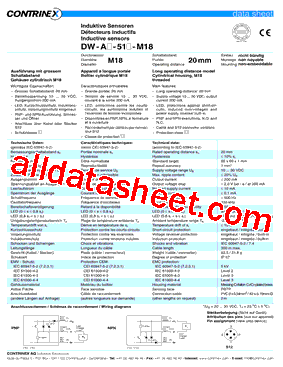 DW-AD-513-M18型号图片