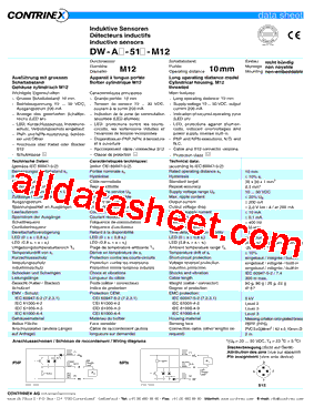 DW-AD-514-M12-120型号图片