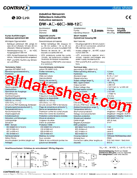 DW-AD-604-M8-122型号图片