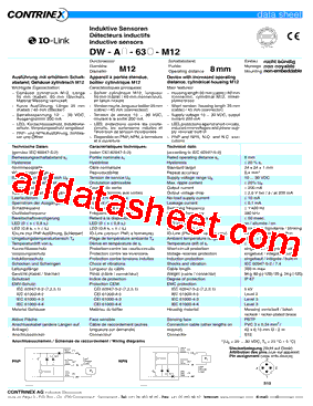 DW-AD-632-M12型号图片