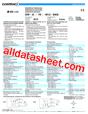 DW-AD-701-M12-BAS型号图片