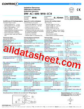 DW-AS-509-M18-320型号图片