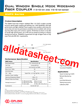 DWFC0115P00HP型号图片