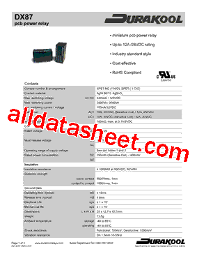 DX87L-2011-25-S012型号图片