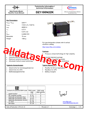 DZ1100N22K型号图片