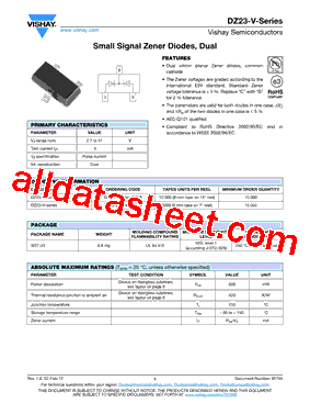 DZ23B3V0-V型号图片