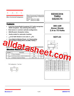 DZ23C3V3-E3-08型号图片