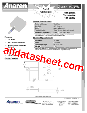 E125N50X4型号图片