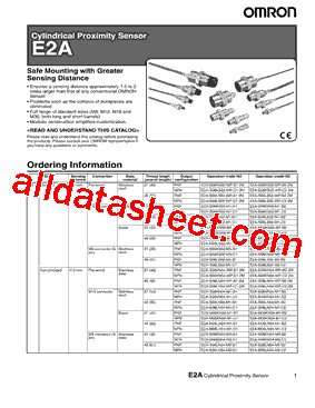 E2A-S08LN04-M1-B1型号图片